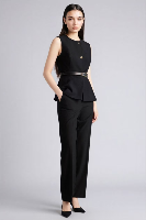 Resim Defacto Kadın Kanvas Pantolon F7380AX/BK81