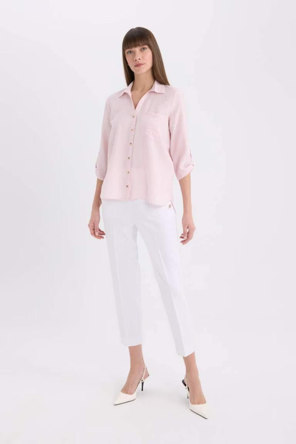 Resim Defacto Kadın Uzun kol Gömlek M9407AZ/PN688