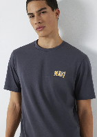 Resim Mavi Erkek T-shirt M0611714-70101