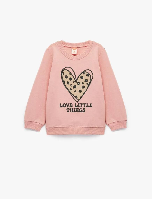 Resim Koton Kız Bebek Sweat 6Wmg10066Ak