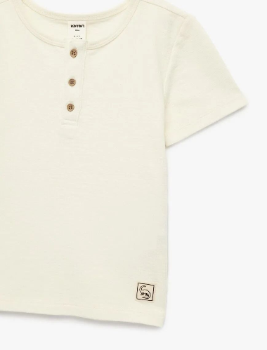 Resim Koton Erkek Bebek T-shirt 6SMB10087TK