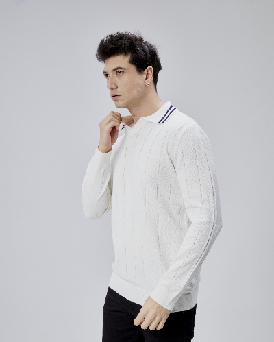 Resim Paul&More Erkek Triko Kazak 18046 V Polo