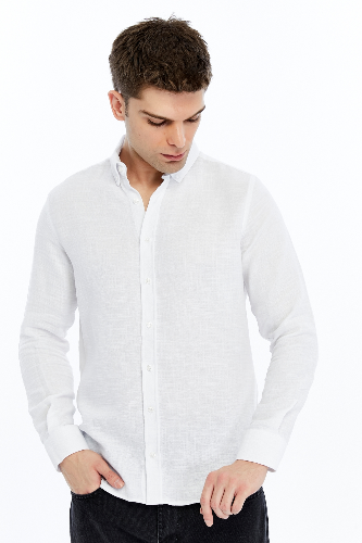 Resim Paul&More Keten Gömlek 01