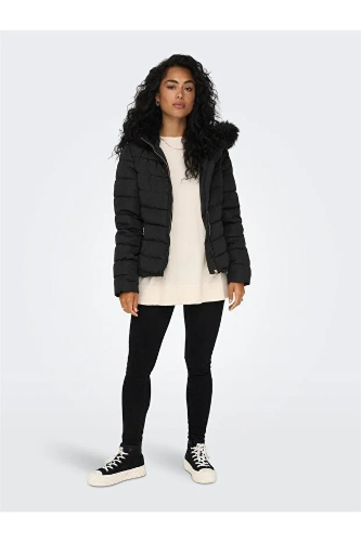Resim Only Onlellan Quilt Hood Jacket Life Otw Kadın Mont 15300254