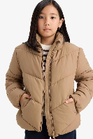 Resim Defacto Kız Çocuk  Mont C5391A8/BN296