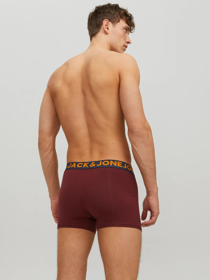 Resim Jack & Jones Jacaıden Solıd Trunks 3 Pack Sn Erkek Boxer&Külot 12113943