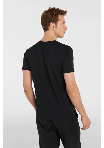 Resim Hummel Hml Elemental Logo Cotton Tee Erkek T-shirt 911947-2001