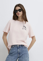 Resim Mavi Kadın T-shirt M1613727-71014