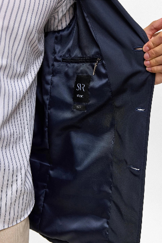 Resim Süvari Slim Kalıp Erkek Trençkot MN2008700522