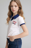 Resim Defacto Kız Çocuk T-shirt G1001A8/WT79