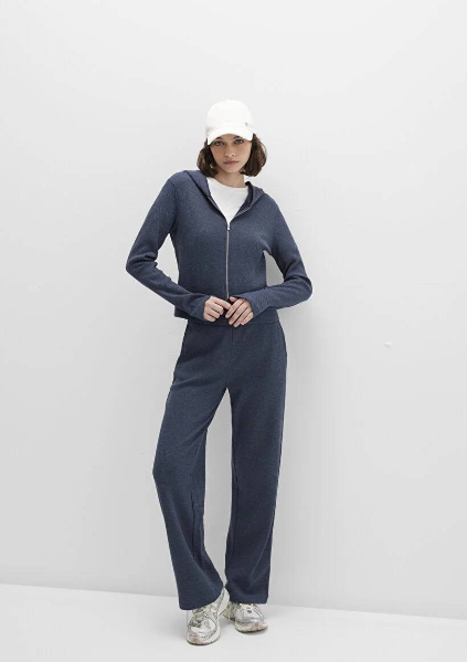 Resim Mavi Örme Kadın Eşofman Alt M1011033-32184