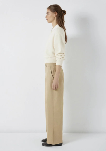 Resim Mavi Kadın Kanvas Pantolon M1011160-70370