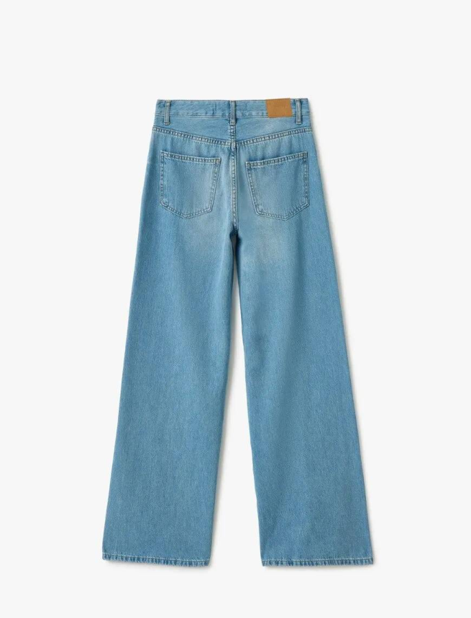 Resim Koton Kadın Jean Pantolon 5SAL40026MD