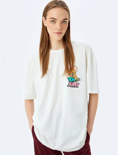 Resim Koton Kadın T-shirt 5SAL10268IK