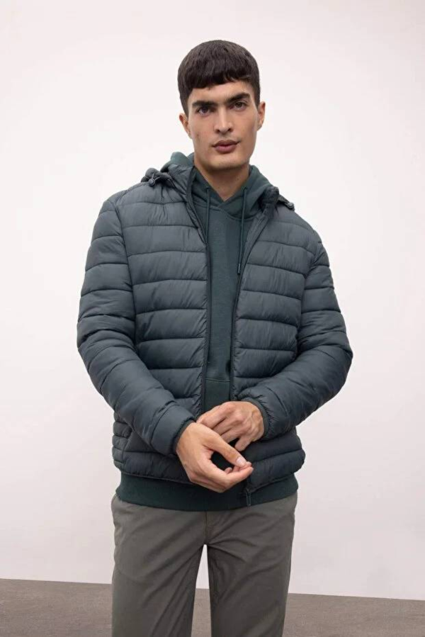 Resim Defacto Erkek  Mont N4661AZ/GN1019