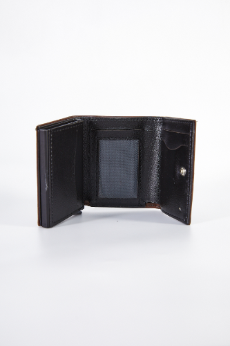 Resim Paul&More 510 Mekanizmalı Crazy Deri Erkek Cüzdan