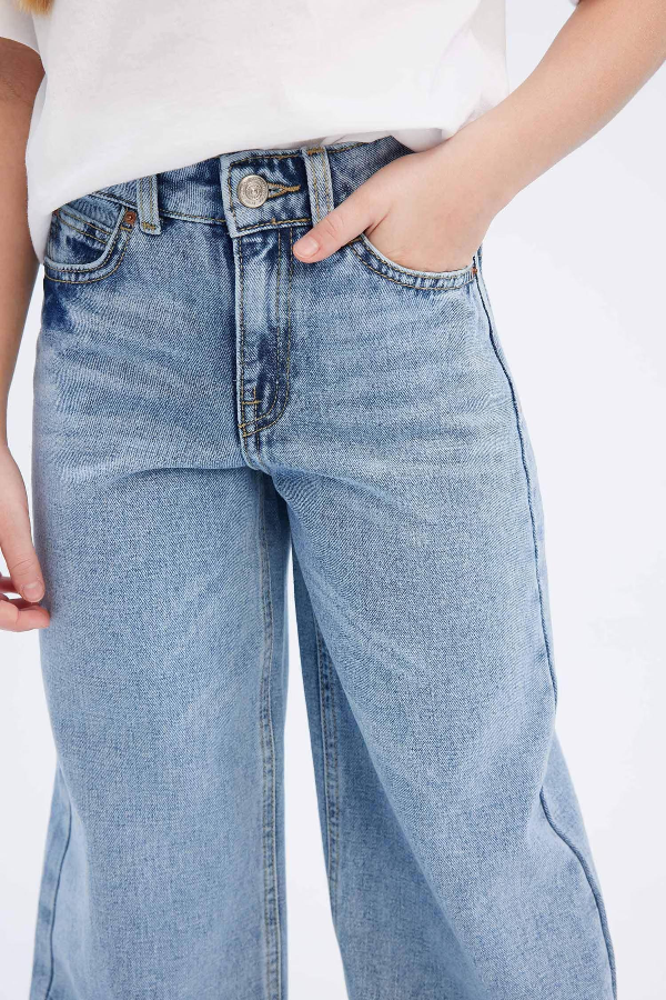Resim Defacto Kız Çocuk  Jean Pantolon D7093A8/NM28