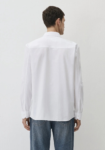 Resim Mavi Erkek Uzun Kol Gömlek M0211554-620