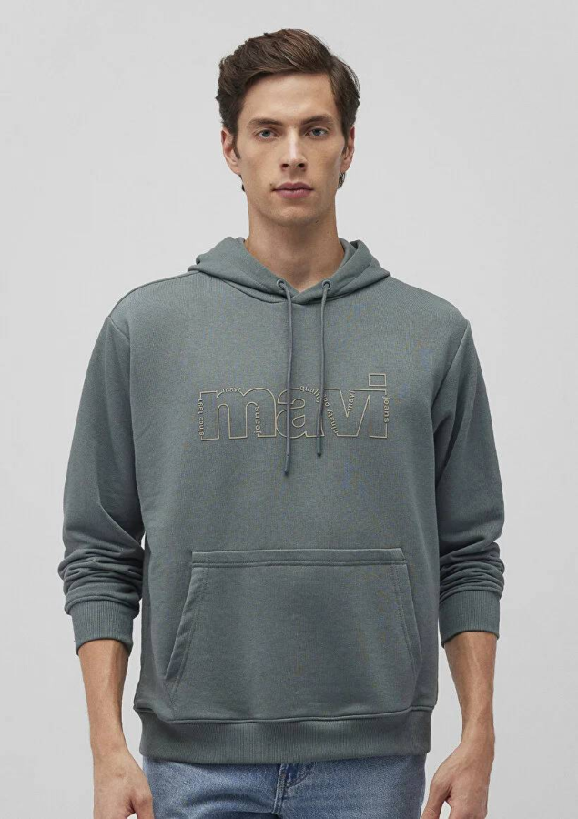 Resim Mavi Erkek Sweatshirt M0S10196-71577