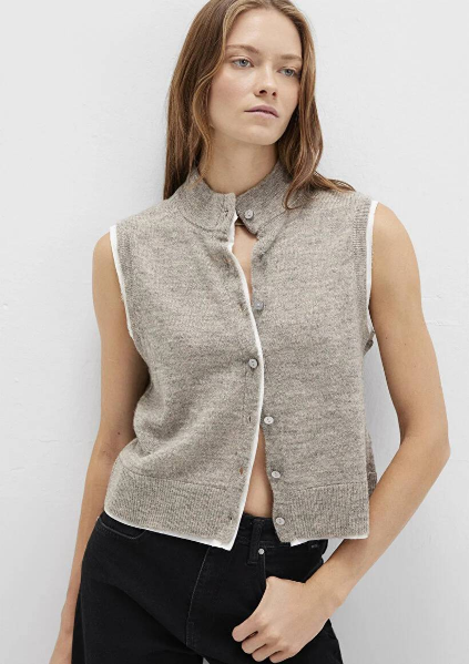 Resim Mavi Kadın Yelek M1710791-83096