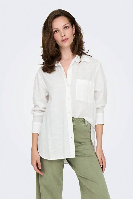 Resim Only Onlzora Ls Satin Shirt Wvn  Kadın Gömlek 15356386