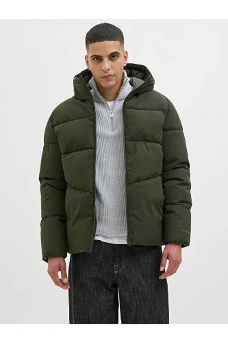 Resim Jack & Jones Jjglobal Puffer Jacket Erkek Mont 12283517
