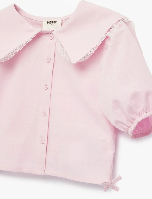 Resim Koton Kız Çocuk T-shirt 6SKG60104AW