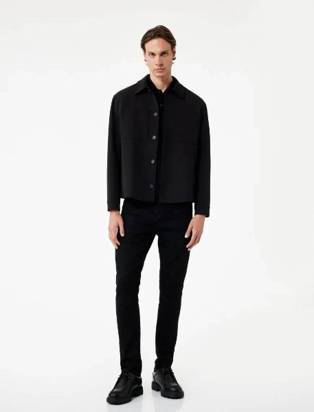 Resim Koton Erkek Jean Pantolon 6Wam40046Nd