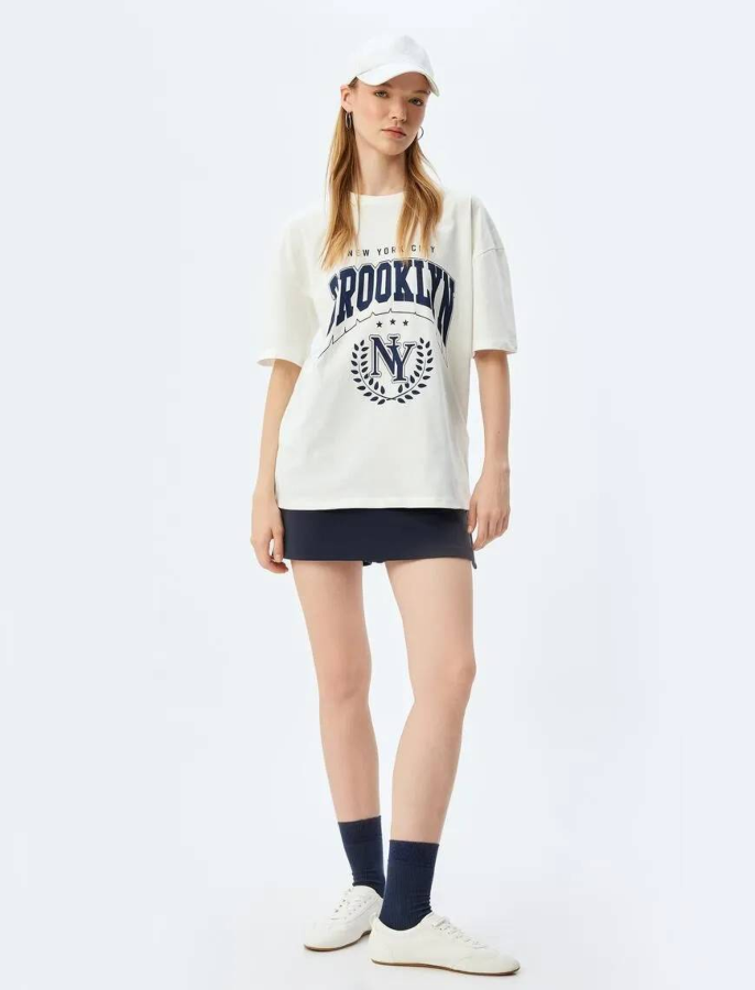 Resim Koton Kadın T-shirt 5SAL10023IK