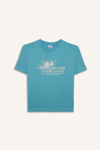 Resim Defacto Erkek Çocuk Kısa Kol T-shirt E0081A8/TR248