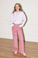 Resim Defacto Kız Çocuk Kanvas Pantolon G0602A8/BR94