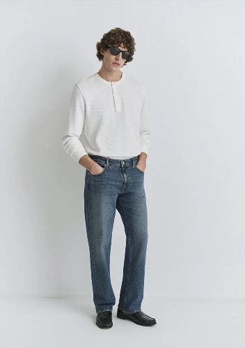 Resim Mavi Marlon Erkek Jean Pantolon M0019166-87850