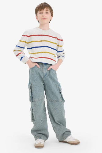 Resim Defacto Erkek Çocuk  Kazak F3742A8/ER123