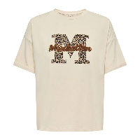 Resim Only Onlcıa Lıfe S/S Foldup Prnt Top Boxccjrs Kadın T-Shirt 15366009