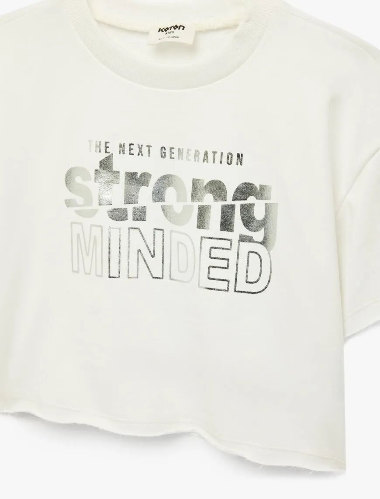 Resim Koton Kız Çocuk T-shirt 6SKG10173AK