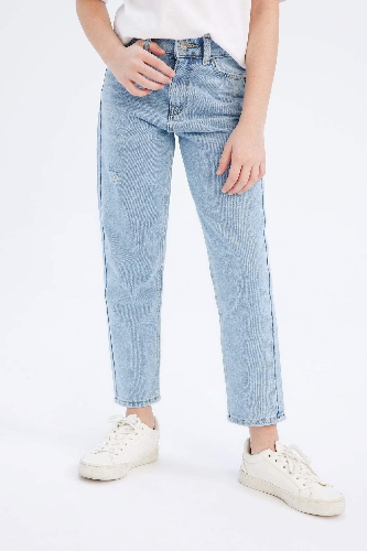 Resim Defacto Kız Çocuk  Jean Pantolon D7095A8/NM39