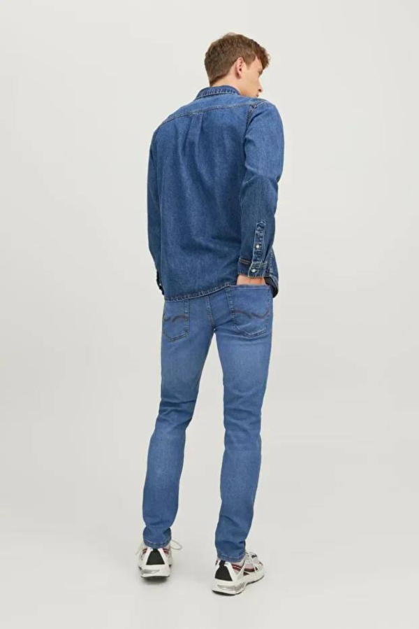 Resim Jack & Jones Jjiglenn Jjoriginal Sq 223 Noos Erkek Jean Pantolon 12243592