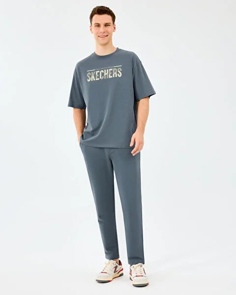 Resim Skechers M Heavy Fabric  Erkek T-shirt S2520120-3998
