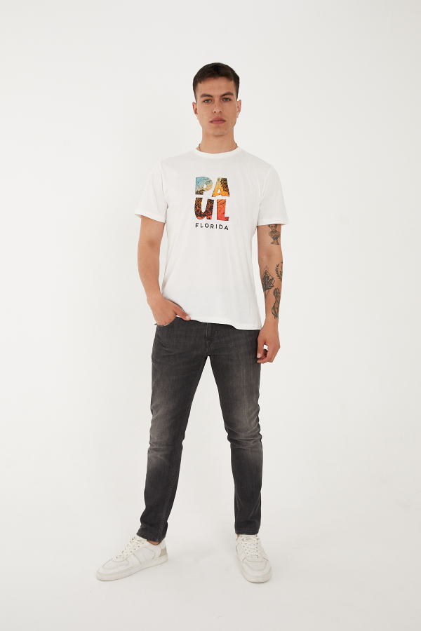Resim Paul&More T-002 Florida Erkek T-Shirt