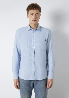 Resim Mavi Erkek Uzun Kol Gömlek M0211852-91407