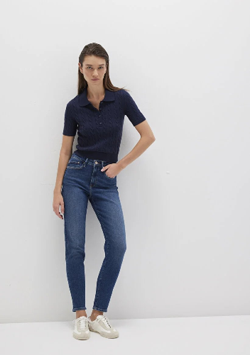 Resim Mavi CİNDY Kadın Jean Pantolon M100277-33687