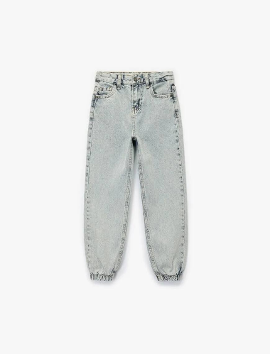 Resim Koton Kız Çocuk Jean Pantolon 6Wkg40021Ad