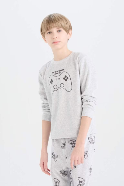 Resim Defacto Erkek Çocuk  Sweat Takım D8599A8/GR400