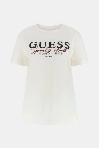 Resim Guess Athleisure  Kadın  T-shirt V6RI05I3Z14-G1O6 Artemısıa Cn Ss T-Shırt