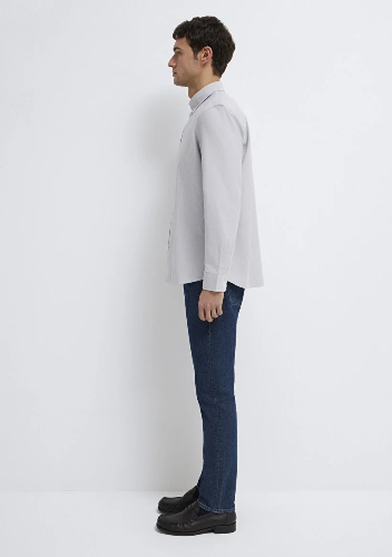 Resim Mavi Erkek Uzun Kol Gömlek M0211199-70086