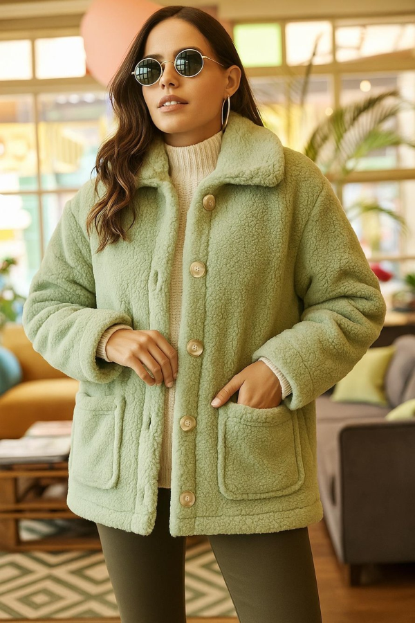 Resim Fashion Friends Kadın Deri Mont ve Ceket 25K0419K1