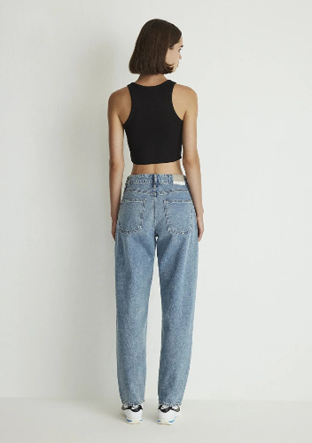 Resim Mavi Leıla Kadın Jean Pantolon M1010600-87776