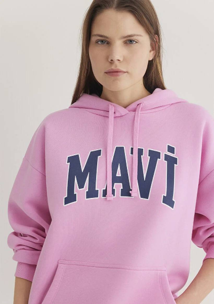 Resim Mavi Logo Kadın Sweat M1600361-71038