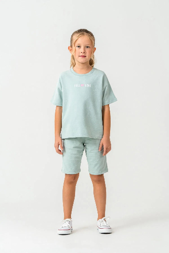 Resim Yenikoza Kız Çocuk Şort Takım