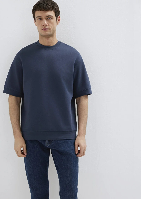 Resim Mavi Erkek T-shirt M0611614-70490